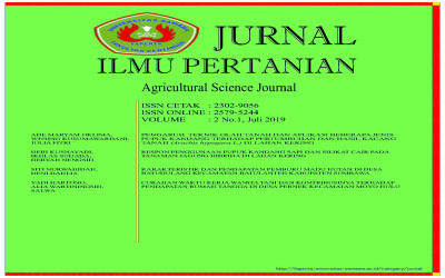 JURNAL ILMU PERTANIAN Vol. 2 No. 1, Juli 2019