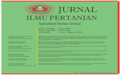 JURNAL ILMU PERTANIAN Vol. 1 No. 1, Januari 2019